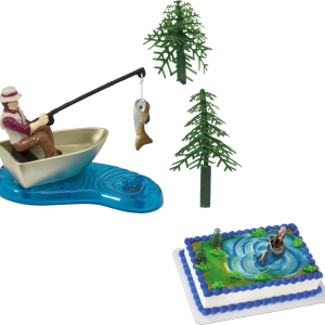 Angler Fishing DecoSet® Cake Kit